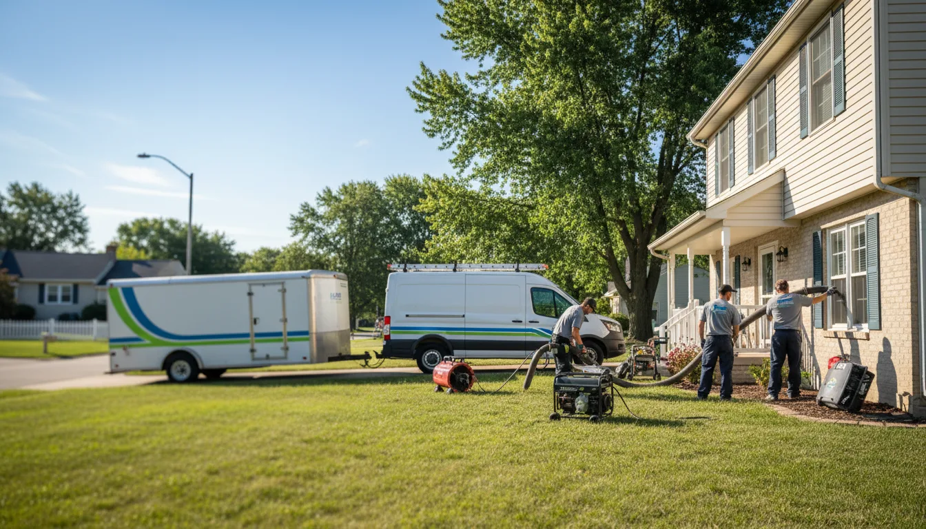 Flooded Basement Restoration And Cleanup With Repair in Altamont, KS near me
